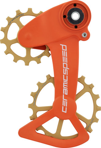 CeramicSpeed Sistema de engranajes OSPW X Cerakote Coated Limited p. SRAM Eagle AXS - orange-bronze/universal