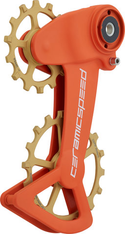 CeramicSpeed OSPW X Cerakote Coated Ltd. Derailleur Pulley Sys. for SRAM Eagle AXS - orange-bronze/universal