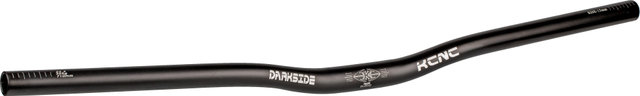 KCNC Darkside 15 mm 25.4 Riser Handlebars - black/710 mm