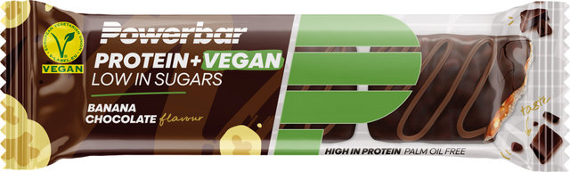 Protein Plus Low Sugar Vegan Riegel - 1 Stück - banana chocolate/42 g
