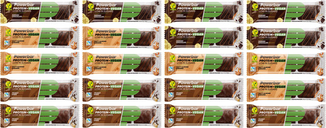 Powerbar Barrita Protein Plus Low Sugar Vegan - 20 unidades - mixto/840 g
