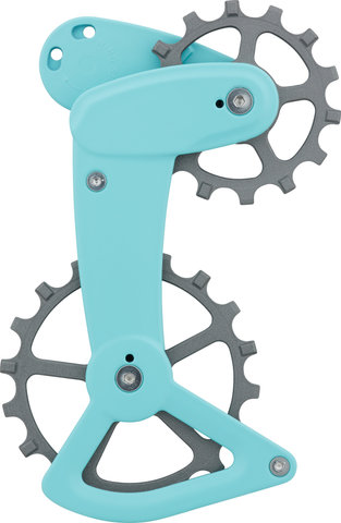 OSPW X Cerakote Coated Ltd. Derailleur Pulley Sys. for XT/XTR 12-speed - turquoise-silver/universal