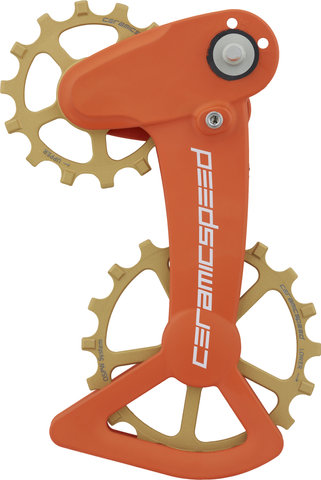 CeramicSpeed OSPW X Cerakote Coated Ltd. Derailleur Pulley Sys. for XT/XTR 12-speed - orange-bronze/universal