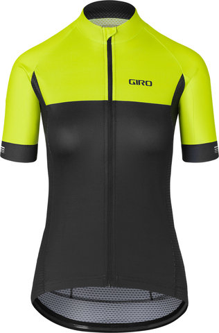 Giro Chrono Damen Trikot - citron-black/S