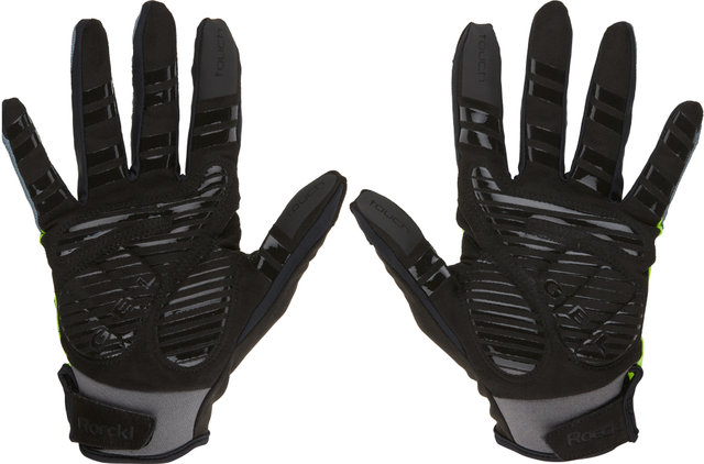 Mori 2 Ganzfinger-Handschuhe - hurricane grey-fluo yellow/8