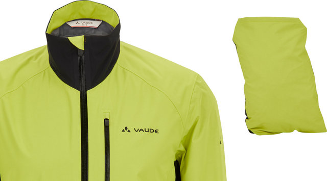 VAUDE Chaqueta Mens Kuro Rain - bright green/M