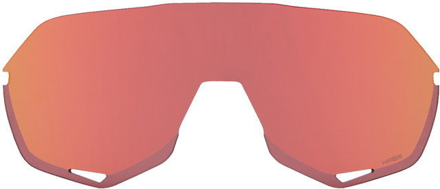 100% Verre Hiper pour Lunettes de Sport S2 - hiper red multilayer mirror/universal