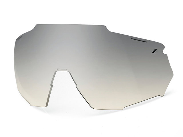 100% Ersatzglas Mirror für Racetrap 3.0 Sportbrille - low-light yellow silver mirror/universal