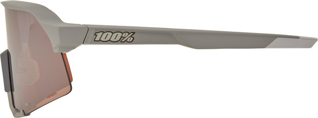Lunettes de Sport S3 Hiper - soft tact stone grey/hiper crimson silver mirror