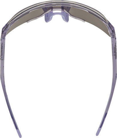 100% S3 Hiper Sports Glasses - polished translucent lavender/hiper lavender mirror