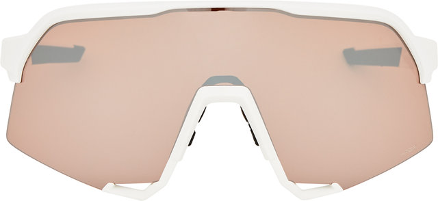 S3 Hiper Sportbrille - matte white/hiper silver mirror