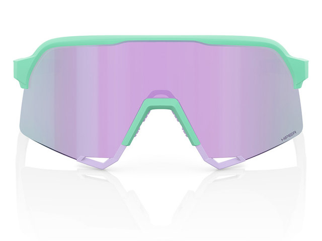 S3 Hiper Sports Glasses - soft tact mint/hiper lavender mirror