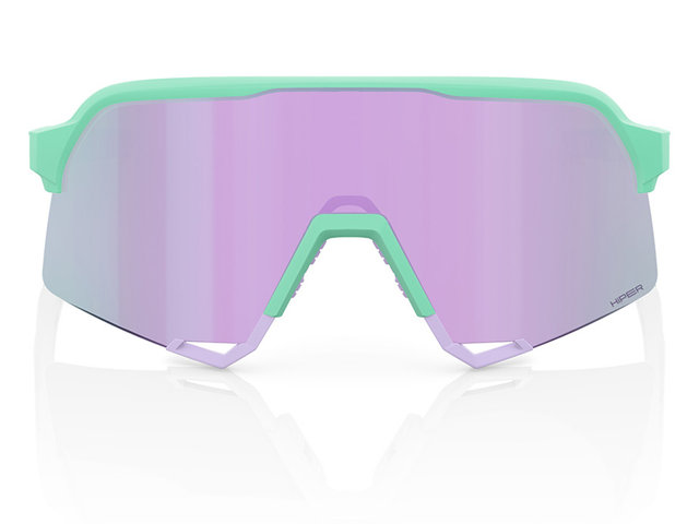 100% Lunettes de Sport S3 Hiper - soft tact mint/hiper lavender mirror