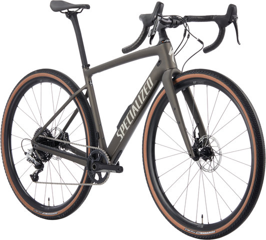 Specialized Vélo de Gravel Diverge Comp Carbon 28" - satin gunmetal-white-chrome-clean/54 cm