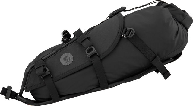 S/F Seatbag Drybag Packsack mit Seatbag Harness Satteltaschenträger - black/10 Liter