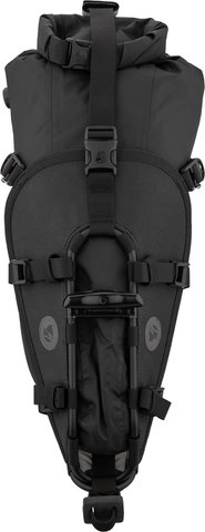 S/F Seatbag Drybag Packsack mit Seatbag Harness Satteltaschenträger - black/10 Liter