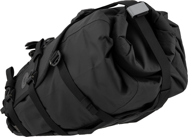 S/F Seatbag Drybag Packsack mit Seatbag Harness Satteltaschenträger - black/16 Liter