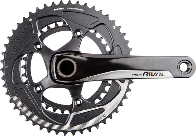 SRAM Juego de bielas Rival 22 GXP 11 velocidades - black-grey/172,5 mm 34-50