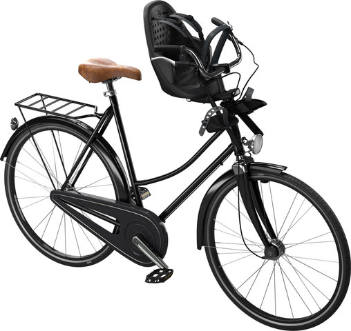 Siège de Vélo pour Enfant Yepp 2 Mini pour Tube de Direction - midnight black/universal