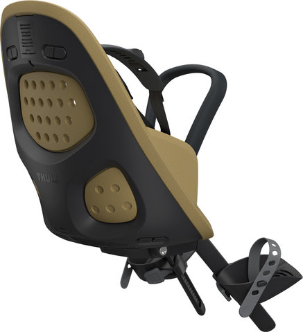 Thule Asiento de bici para niños de montaje en tubo de dirección Yepp 2 Mini - fennel tan/universal