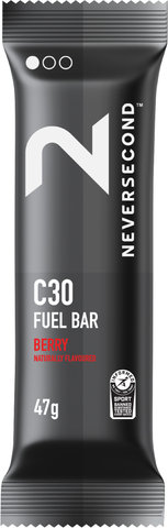 NeverSecond Barrita C30 Fuel Bar - 1 unidad - berry/47 g