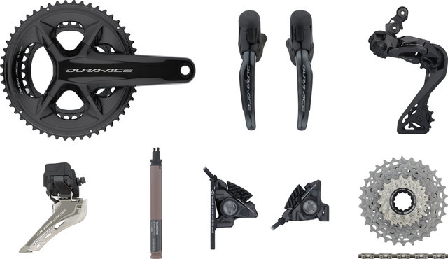 Shimano Dura Ace Di2 R9250 2x12 36 52 Groupset w Disc Brake