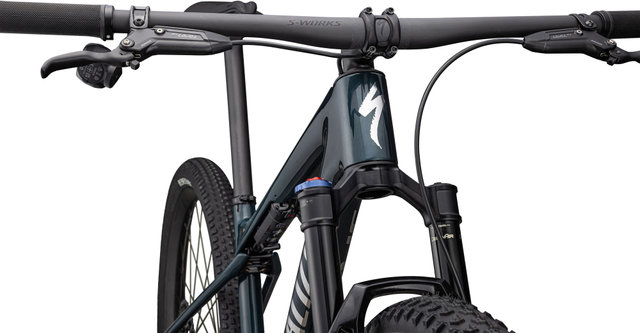 Epic World Cup Pro Carbon 29" Mountain Bike - gloss deep lake metallic-chrome/L