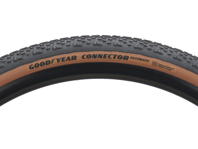 Connector Ultimate Tubeless Complete 28" Folding Tyre - black-tan/45-622 (700x45c)
