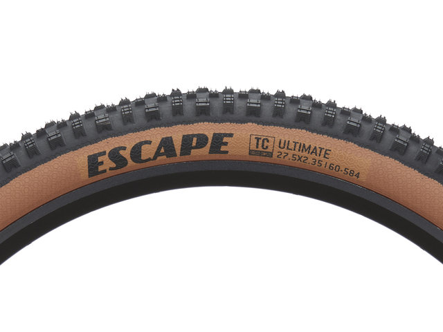 Goodyear Cubierta plegable Escape Ultimate Tubeless Complete 27,5" - black-tan/27,5x2,35