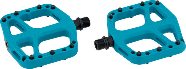 OneUp Components Small Comp Platform Pedals - turquoise/universal