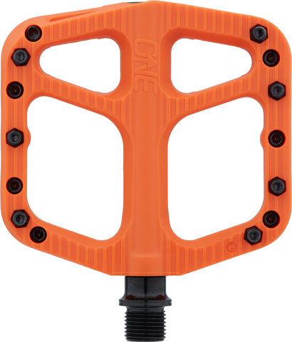 OneUp Components Small Comp Platform Pedals - orange/universal