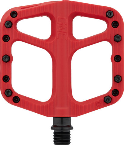 Small Comp Platform Pedals - red/universal