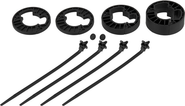 Unidad de potencia del manillar Hixon iC SL Rise Carbon - black matt/800 mm, 40 mm