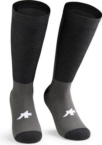 ASSOS Tactica T5 Winter Socken - black series/39 - 42