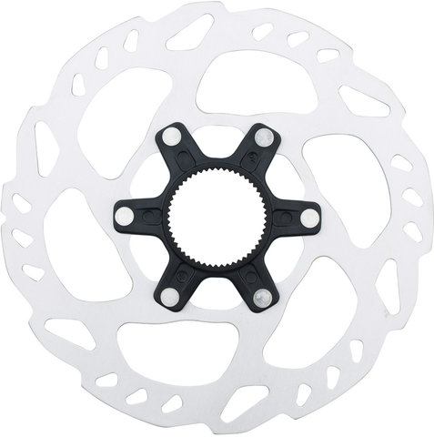 Shimano SM-RT70 Center Lock Brake Rotor for SLX w/ Internal Teeth - silver/160 mm