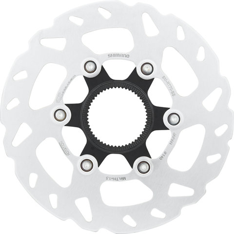 Disque de Frein SM-RT70 Center Lock pour SLX avec Denture Interne - argenté/140 mm