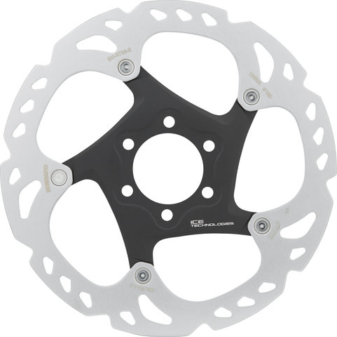 Shimano Disque de Frein SM-RT86 6 trous pour XT Modèle 2023 - noir-argenté/160 mm