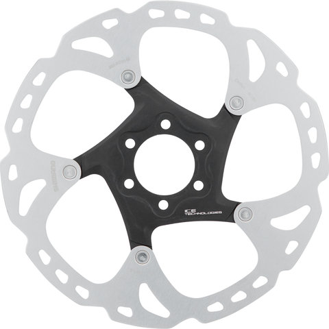 Disque de Frein SM-RT86 6 trous pour XT Modèle 2023 - noir-argenté/180 mm