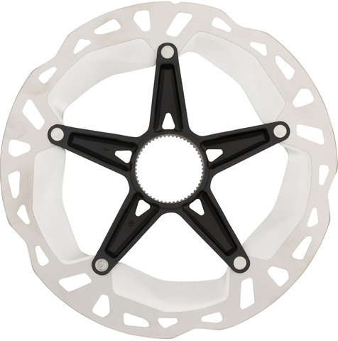 Shimano RT-MT800 Center Lock Brake Rotor for XT w/ External Teeth - silver-black/180 mm