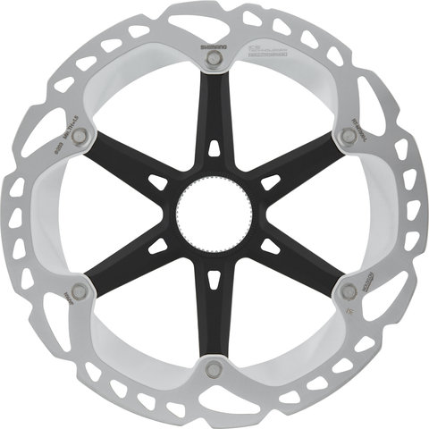 Shimano RT-MT800 Center Lock Brake Rotor for XT w/ External Teeth - silver-black/203 mm