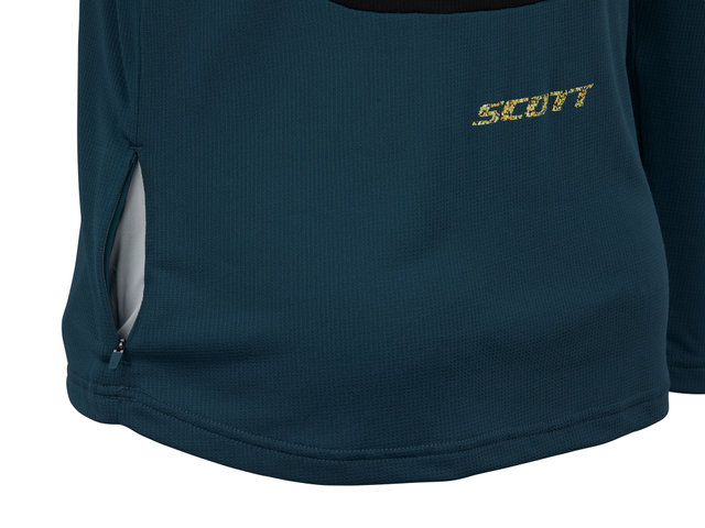 Maillot Trail Tuned L/S Modèle 2023 - black-aruba green/M