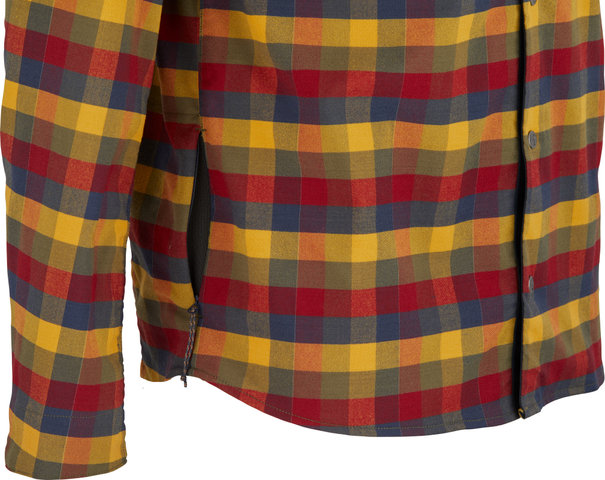 S/F Riders Flannel L/S Hemd - multi flag check/M