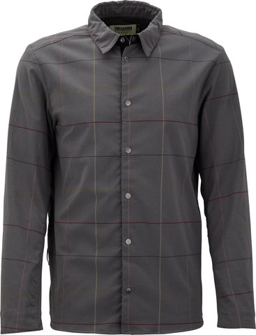 S/F Riders Flannel L/S Hemd - grey flag window/M
