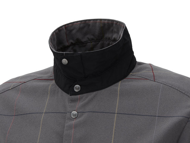 S/F Riders Flannel L/S Hemd - grey flag window/M