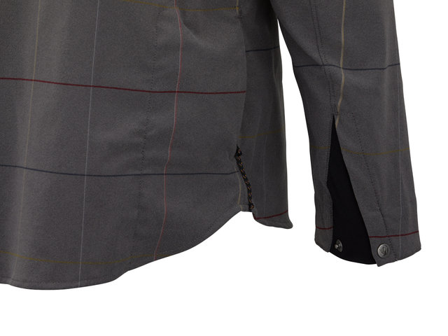 S/F Riders Flannel L/S Hemd - grey flag window/M
