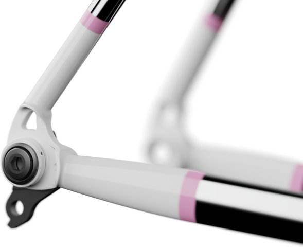 Cinelli Kit de cuadro Speciale Corsa XCR - white mirror | 1 1/8" - 1,5" tapered | XS | 45 mm | 28"
