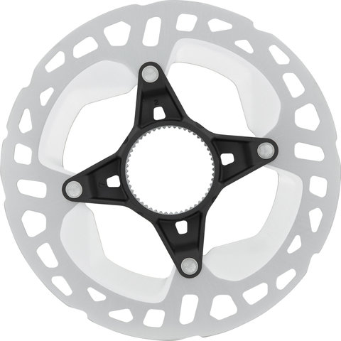 Shimano RT-MT800 Center Lock Brake Rotor for XT / Ultegra w/ Internal Teeth - silver-black/140 mm