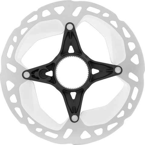 Shimano RT-MT800 Center Lock Brake Rotor for XT / Ultegra w/ Internal Teeth - silver-black/160 mm