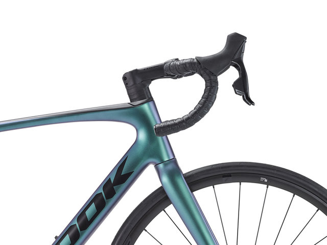 Look 765 Optimum 2 Disc Rival eTap FC900 Carbon Rennrad - chameleon green blue/M