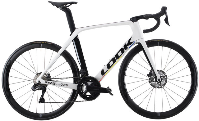 795 Blade RS Disc Ultegra Di2 R38D Carbon Road Bike - proteam white full glossy/M